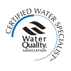 WQA Certified Water Specialist badge